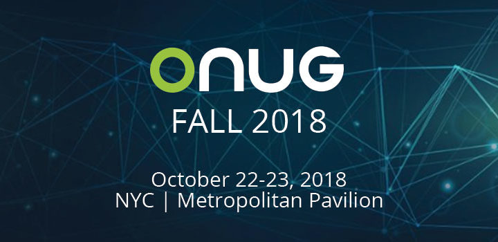 ONUG Fall 2018