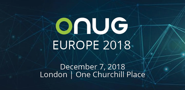 ONUG Europe 2018