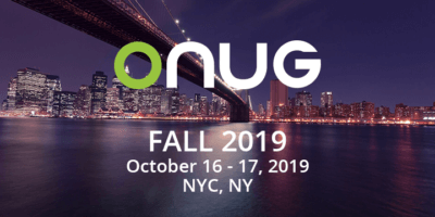 ONUG Fall 2019