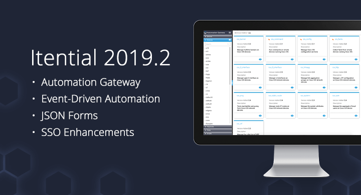 Itential 2019.2 Transforms Scripts into APIs & Adds Event-Driven Closed-Loop Capabilities