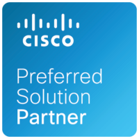 blue badge for cisco preferred solution partner for the itential network automation and orchestration platform