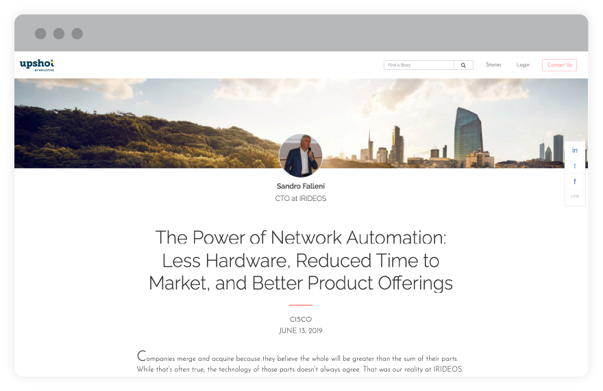 IRIDEOS Reduces Time to Market with Network Orchestration with Itential