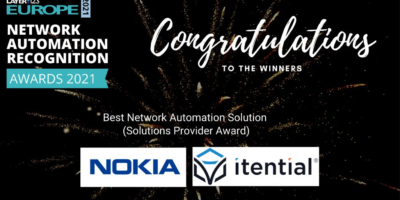 Itential Wins Best Network Automation Solution at Layer123 Europe 2021