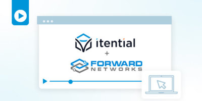 Forward Networks + Itential Integration Demo