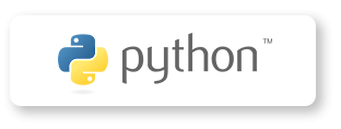 colored python network automation script logo on a white background