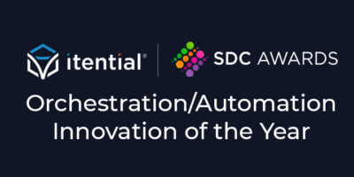 Itential Wins Orchestration/Automation Innovation of the Year at the 2021 SDC Awards