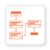orange icon of a drag-and-drop workflow to represent itential's pre-built automations for top networking use cases across hybrid cloud networks