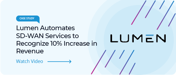 read a case study of how lumen automates sd-wan services with the itential network automation platform to recongize a 10% increase in revenue