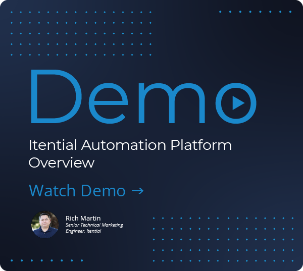 watch an overview demo of the itential network automation platform featuring rich martin, senior technical marketing engineer at Itential