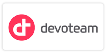 itential network automation and orchestration channel partner program - devoteam logo