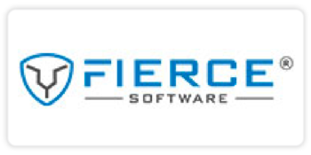 fierce software logo on a white background, a public sector and federal agency network automation partner of itential