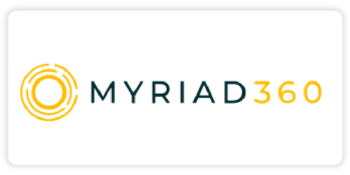 itential network automation and orchestration channel partner program - myriad 360 logo