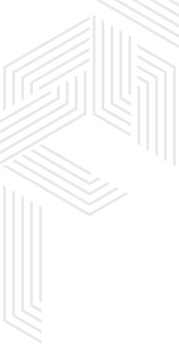 mulitple light gray lines organized into a hexagonal treatment with additional lines coming out of it