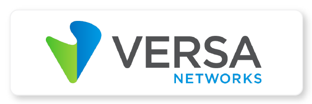 featured sdwan integration of the itential network automation platform: versa sdwan logo on a white background with dropshadow