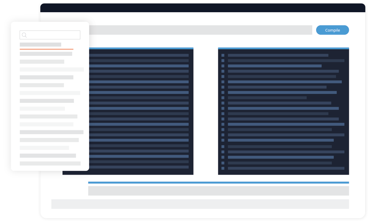 product screenshot of the itential network automation platform features for network engineering teams with cli showcased