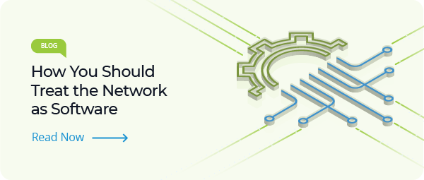 read a blog post: how you should treat the network as software