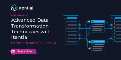 Advanced Data Transformation Techniques with Itential
