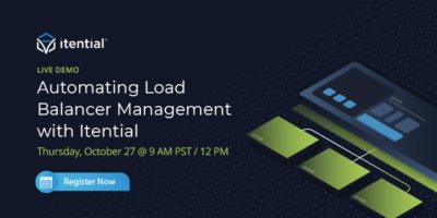 Automating Load Balancer Management with Itential