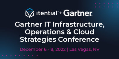 Gartner IT Infrastructure, Operations & Cloud Strategies Conference