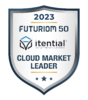 Futuriom 50_itential Badge Futuriom 50: Cloud Marker Leader