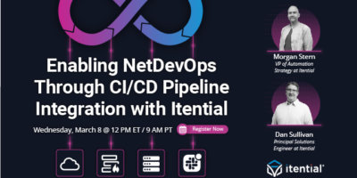 Enabling NetDevOps Through CI/CD Pipeline Integration with Itential