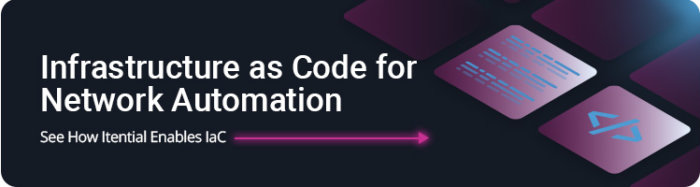 Infrastructure as Code for Network Automation. See how Itential enables IAC