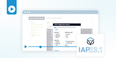 IAP 23.1: Expanded API Compliance Capabilities