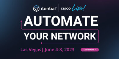 Meet with the Itential Team at Cisco Live US 2023