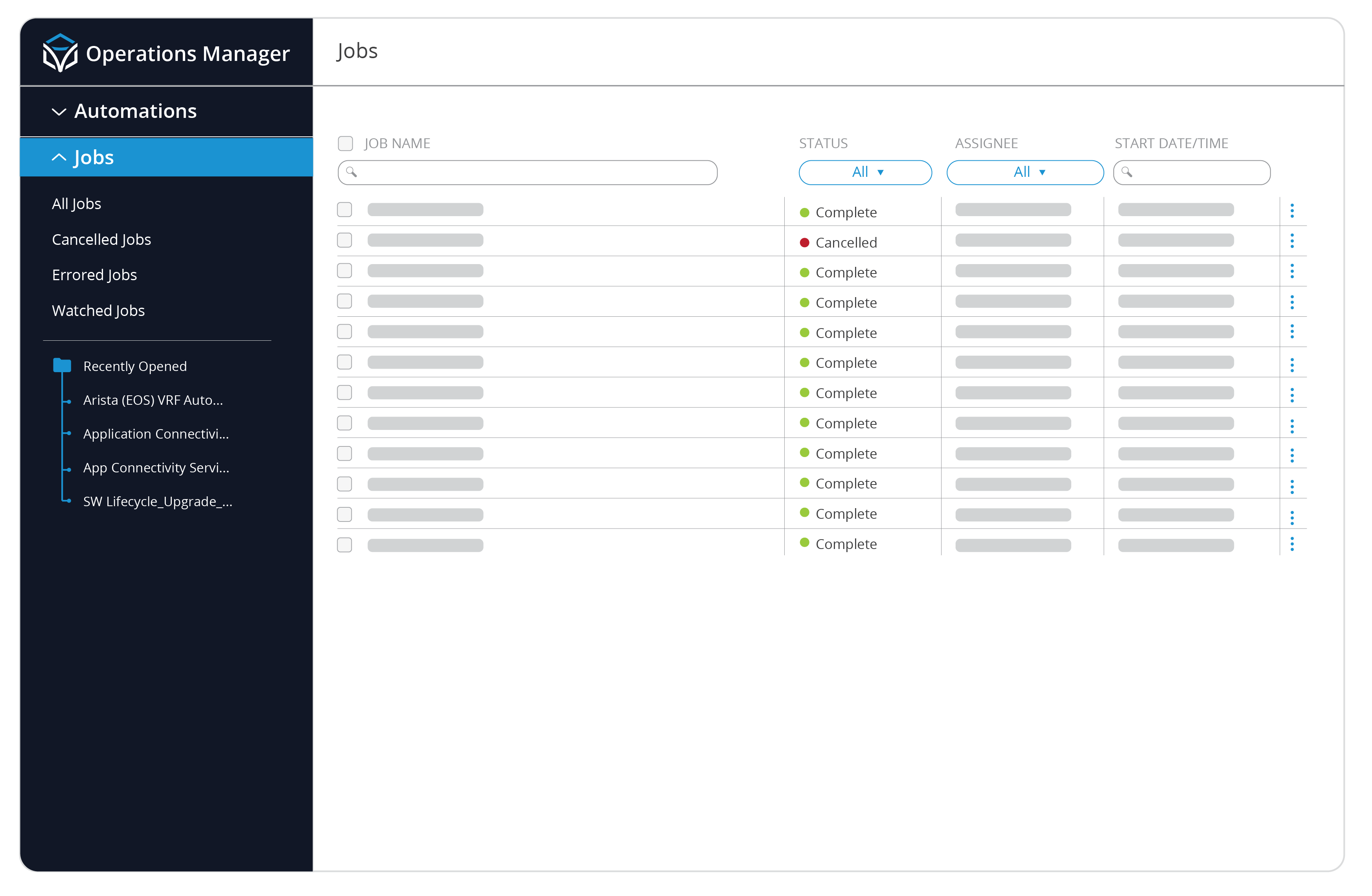 Product Screenshots-23-1_Ops-Single View Automations