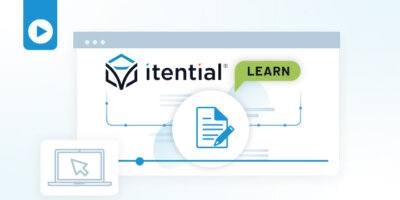 Building JSON Forms With Dynamic API Calls in Itential