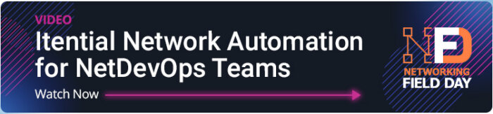 Itential Network Automation for NetDevOps Teams @ NFD 31