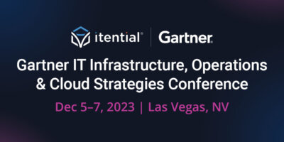 Gartner IT Infrastructure, Operations & Cloud Strategies Conference