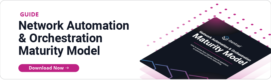 GUIDE Network Automation & Orchestration Maturity Model