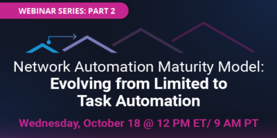 Network Automation Maturity: Evolving from Limited to Task Automation