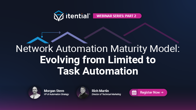 Network Automation Maturity: Evolving from Limited to Task Automation