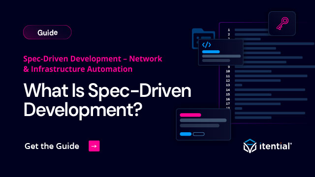 What Is Spec-Driven Development? The New Operating Model for Network ...