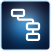 Icon symbolizing continuous operations