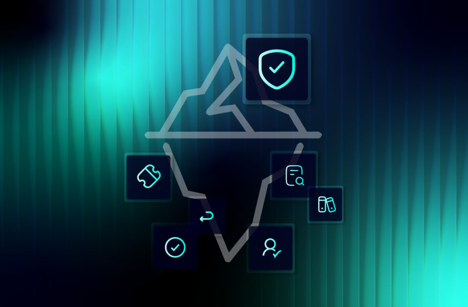 Representation of Iceberg Effect to trust AI agents.